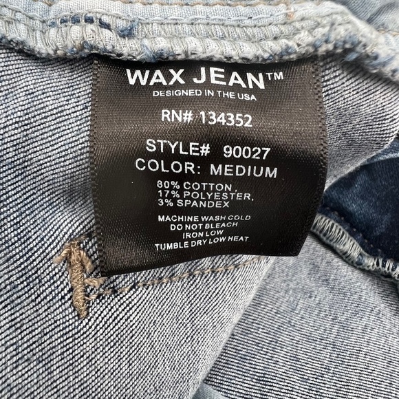 Wax Jean Distressed Skinny Jeans Size 11 Women’s - Picture 6 of 11